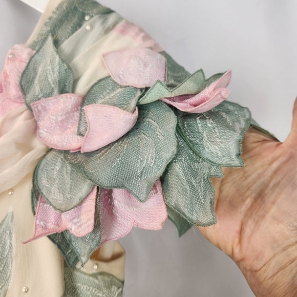 Maggy Reeves couture vintage gown size L(estimated) - Picture 3 of 13